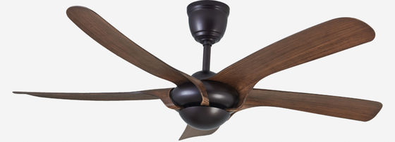 52 Zoll hoher Luftstrom leise Deckenventilator 5 ABS-Klingen für das Büro