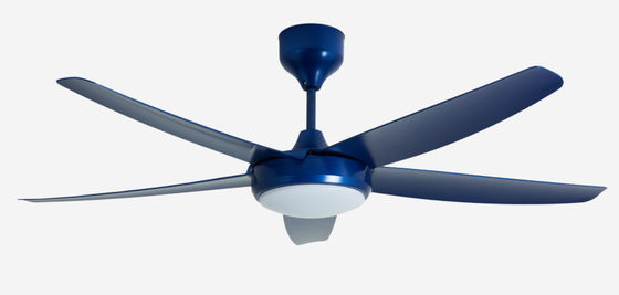 Blau 56 Zoll Moderne Gleichstrommotor Deckenventilator Fernbedienung Mit Licht