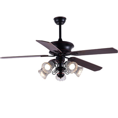 Klassische 52in amerikanische Decke Ventilator Sperrholzblätter mit Fernbedienung