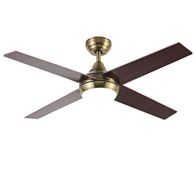4 Klingen Moderner LED-Deckenventilator 48 In-Deckenventilator mit Licht