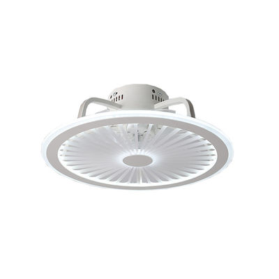 Umschließen Sie Flush Bladeless Deckenventilator mit LED-Licht 3 Blades