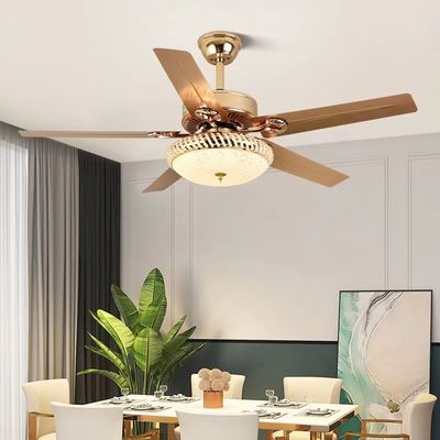 52Energiesparender Deckenventilator Niedriglärm ABS Fünfblätterventilator