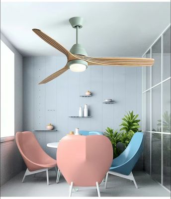 LED 20W Massivholzdeckenventilator Holzpropeller Deckenventilator