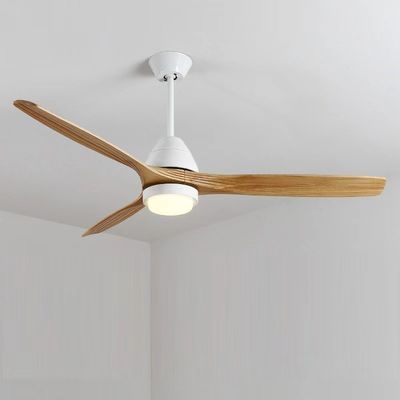 LED 20W Massivholzdeckenventilator Holzpropeller Deckenventilator