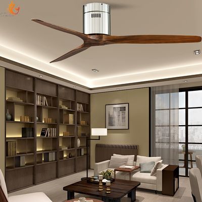 Moderne 52-Zoll-Gleichstrom-Motor-Deckenventilator mit Fernbedienung für Schlafzimmer