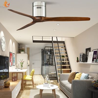Moderne 52-Zoll-Gleichstrom-Motor-Deckenventilator mit Fernbedienung für Schlafzimmer