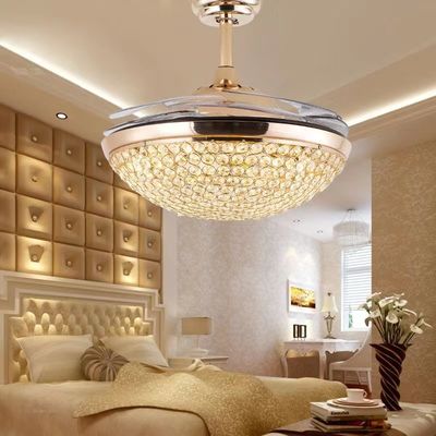42 Zoll LED 36W Farbwechselbarer Moderner DC Motor Deckenventilator mit Licht