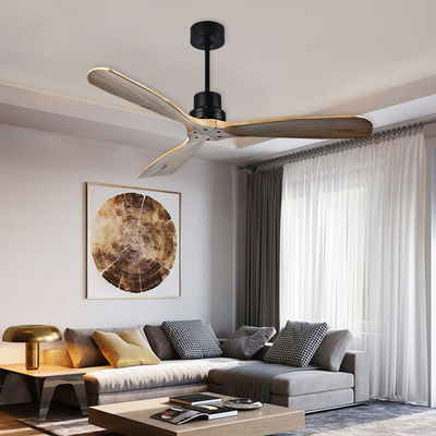 ECO 52 Deckenventilator aus Massivholz Naturholz Deckenventilator mit Licht