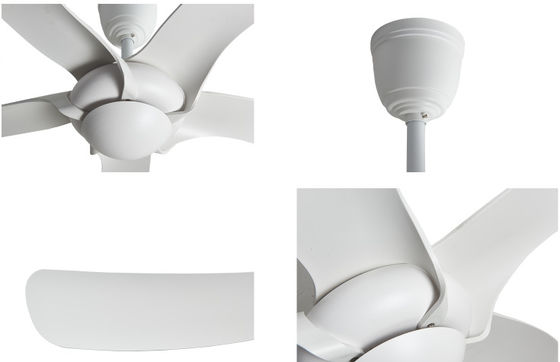 Fünf ABS-Klingen 52-Zoll-Ventilator Niedriger Stromverbrauch Deckenventilator