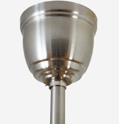 Silber ECO Europäische Deckenventilatoren 52in Energieeffiziente Deckenventilatoren