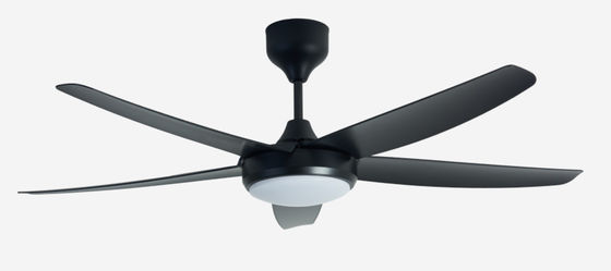 56 Zoll moderner LED-Deckenventilator DC-Motor Fernbedienung mit Licht für das Wohnzimmer
