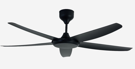 ECO-Ventilatoren 56 Zoll Moderne schwarze Gleichspannmotor Deckenventilator für Büro