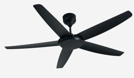 ECO-Ventilatoren 56 Zoll Moderne schwarze Gleichspannmotor Deckenventilator für Büro