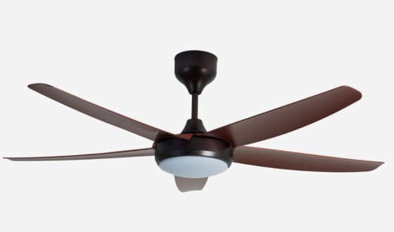 Gold 56 Zoll Moderner DC Motor Deckenventilator mit Licht Für Büro