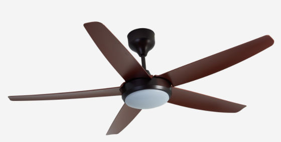 Gold 56 Zoll Moderner DC Motor Deckenventilator mit Licht Für Büro