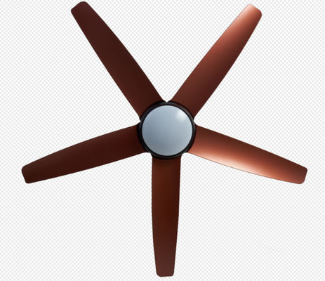 Gold 56 Zoll Moderner DC Motor Deckenventilator mit Licht Für Büro