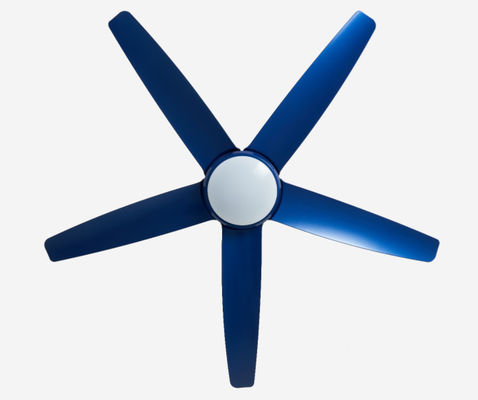 Blau 56 Zoll Moderne Gleichstrommotor Deckenventilator Fernbedienung Mit Licht