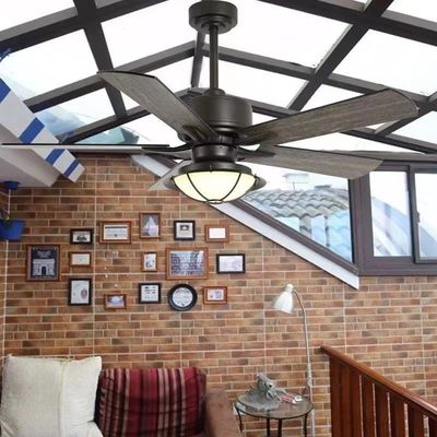 Sperrholzblätter wasserdichte Deckenventilator mit leichten wetterdichten Ventilatoren