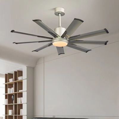 60 Zoll große Lagerhausdeckenventilatoren Gleichstrommotor mit Fernbedienung