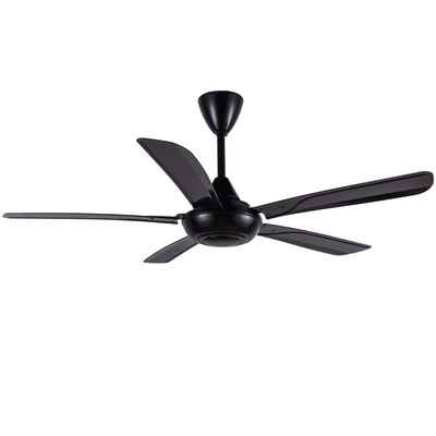 56 Zoll ABS Schwarzer Deckenventilator Geräuscharm mit Fernbedienung