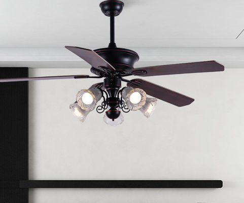 Klassische 52in amerikanische Decke Ventilator Sperrholzblätter mit Fernbedienung