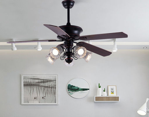 Klassische 52in amerikanische Decke Ventilator Sperrholzblätter mit Fernbedienung