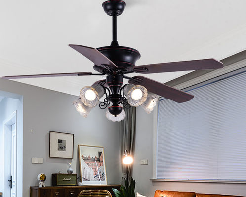 Klassische 52in amerikanische Decke Ventilator Sperrholzblätter mit Fernbedienung