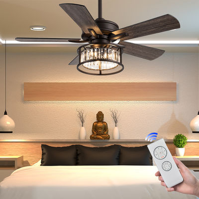 Verstellbare Geschwindigkeit amerikanische Deckenventilatoren 5 Sperrholzblätter 42 Zoll Deckenventilator