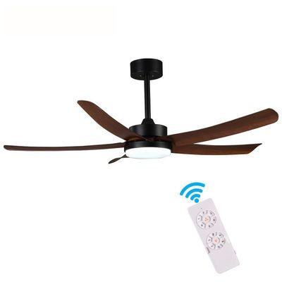 3 farbige amerikanische Deckenventilatoren Dekorativ 52 Zoll Ventilator mit Licht