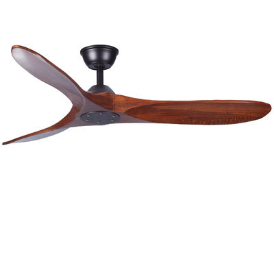 Braun ECO Massivholz Deckenventilator 52in 3 Blade Holzventilator
