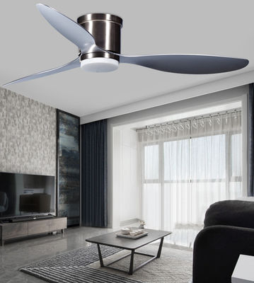 ABS-Klingen 52 Zoll leise Deckenventilator für Schlafzimmer Fernbedienung