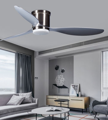 ABS-Klingen 52 Zoll leise Deckenventilator für Schlafzimmer Fernbedienung