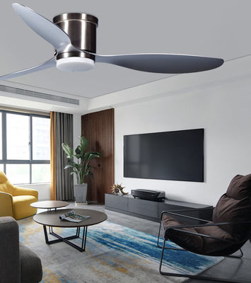 ABS-Klingen 52 Zoll leise Deckenventilator für Schlafzimmer Fernbedienung