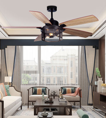 ECO 52In amerikanische Deckenventilatoren Sperrholzblätter Fernbedienung Deckenventilator mit Licht