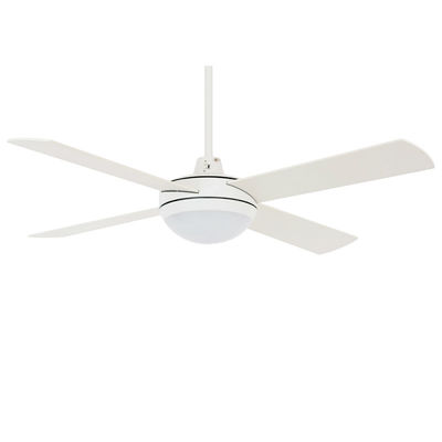 Vier Sperrholzblätter 48 Deckenventilator mit leichtem Gleichstrommotor