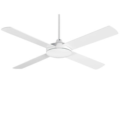 4 Sperrholzblätter 52 Zoll Deckenventilator mit Licht und Fernbedienung
