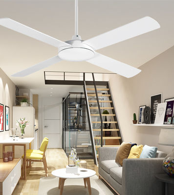 4 Sperrholzblätter 52 Zoll Deckenventilator mit Licht und Fernbedienung