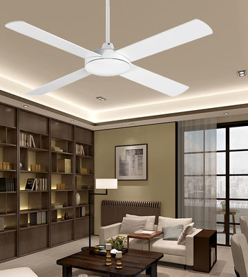 4 Sperrholzblätter 52 Zoll Deckenventilator mit Licht und Fernbedienung