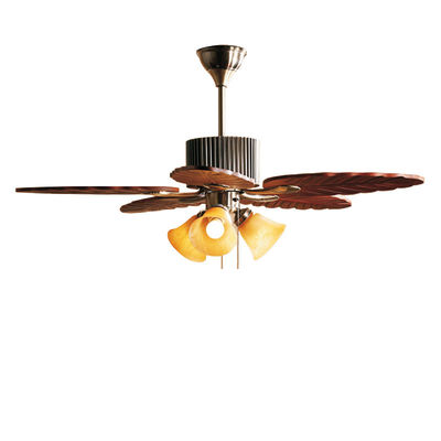 5 Klingen 52in Massivholz Deckenventilator mit echten Holzklingen
