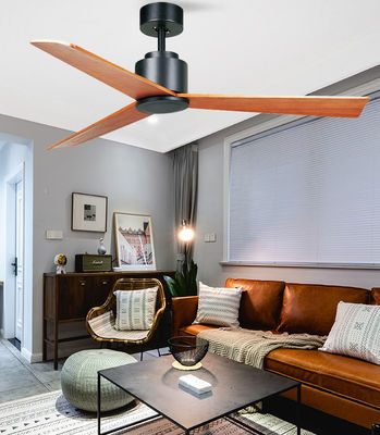 52 Casa Delta Flügel Deckenventilator mit echten Holzblättern Geräuscharm
