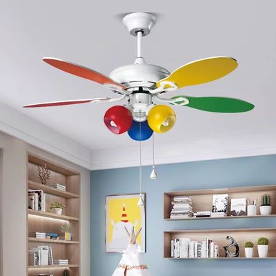 42 Zoll ultra leise Deckenventilator mit 5 bunten Sperrholzblättern