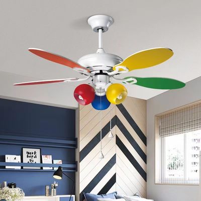 42 Zoll ultra leise Deckenventilator mit 5 bunten Sperrholzblättern