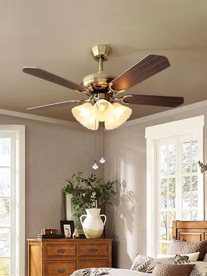 Retro 42 europäische Deckenventilatoren 4 Blade Deckenventilator 1200 mm