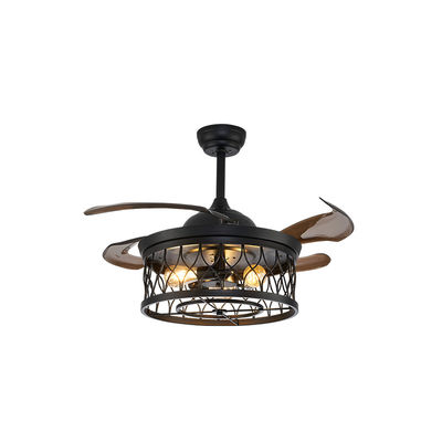 52 Zoll hochwertiger Smart Ceiling Fan DC Motor mit leichten Schlafzimmer Komfortabel