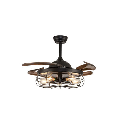 Schlafzimmer Komfortabel E27 52 Zoll Hochwertiger Smart Deckenventilator DC Motor Mit Licht