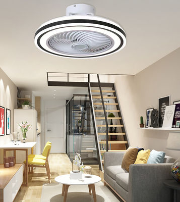 Niedrigprofil Flush Mount Bladeless Deckenventilator mit leichter Fernbedienung