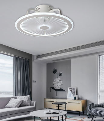 Umschließen Sie Flush Bladeless Deckenventilator mit LED-Licht 3 Blades