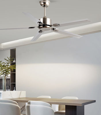 Silberner LED-Deckenventilator ECO 52 3 Blade Deckenventilator