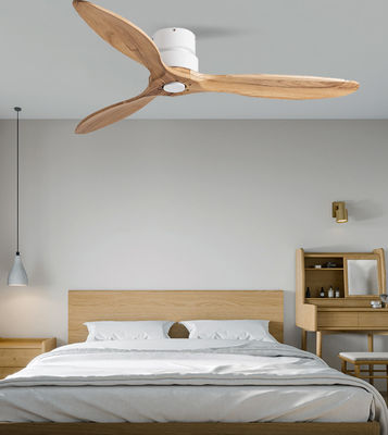 Moderner Hängender Deckenventilator mit Licht 3 Blade Flush Mount Deckenventilator
