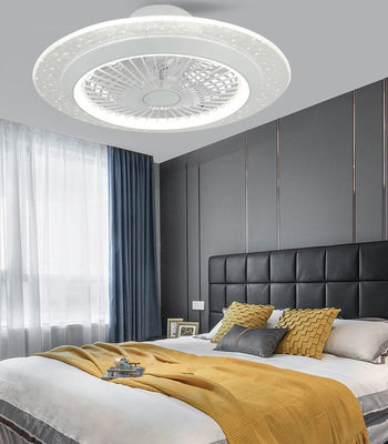 Weißer 42 Zoll blattloser Deckenventilator mit leichter dekorativer Geräuschfreiheit